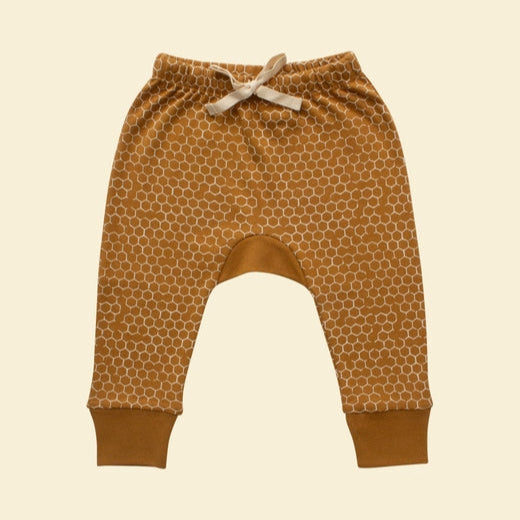 Ziwi Baby - Organic Baby & Toddler Pants - Honeycomb