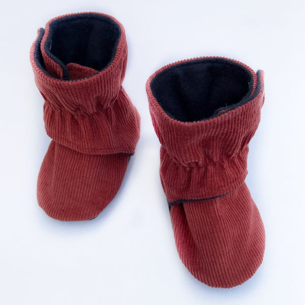 Gus Kids Co. - Baby Boots Faux Suede - Rust