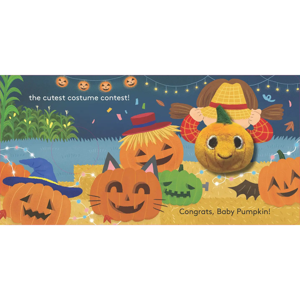 Chronicle Books- Baby Pumpkin- Finger Puppet Book