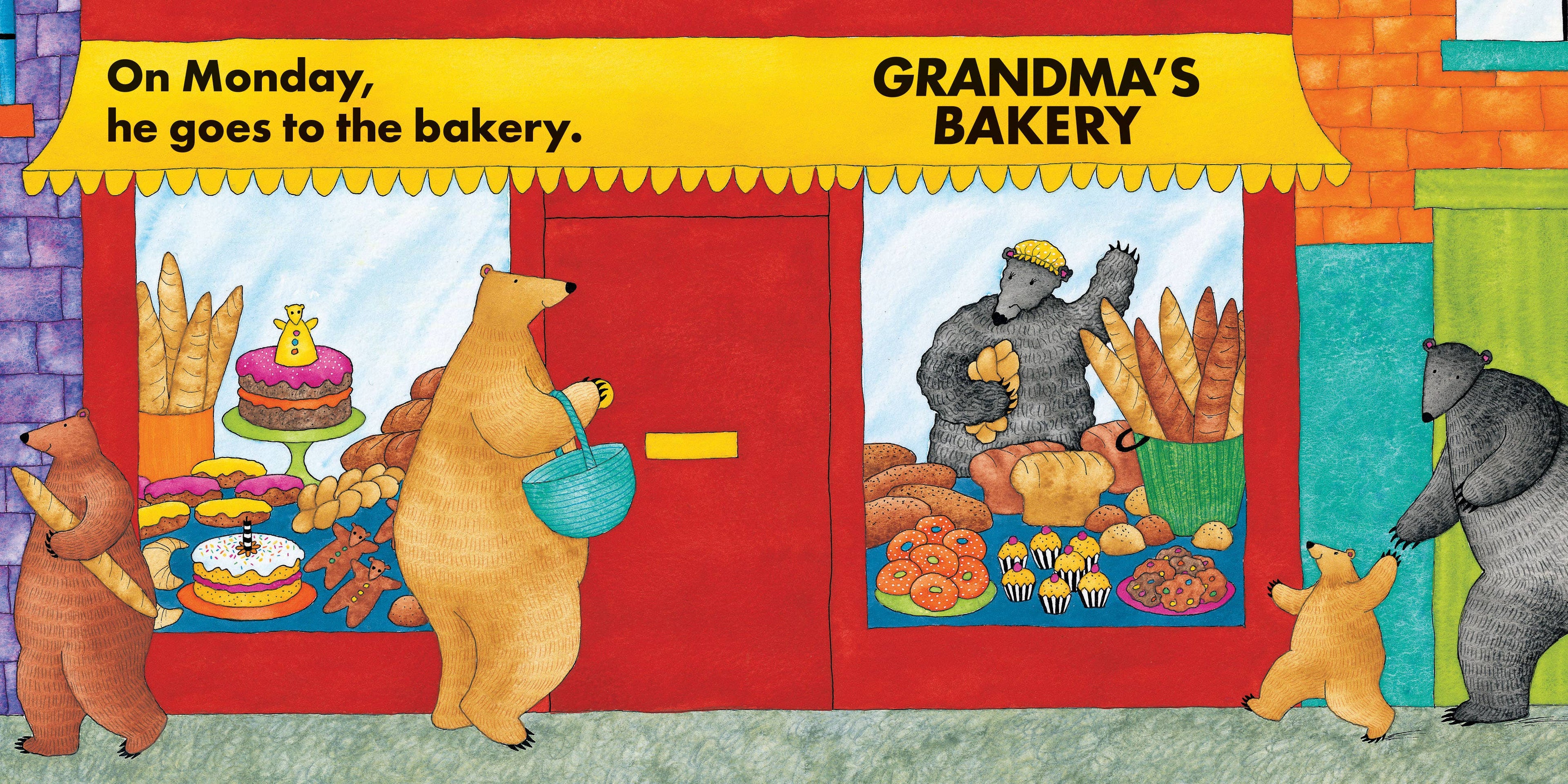 Barefoot Books - Baby-Proof: Bear About Town
