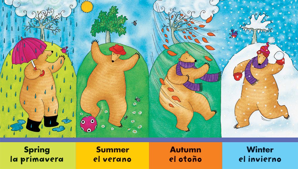 Barefoot Books - Bear in Sunshine / Oso Bajo El Sol Bilingual Spanish - Paperback