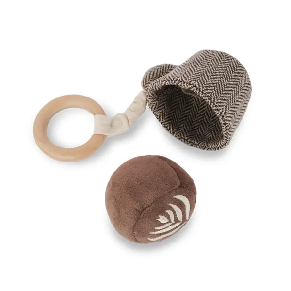 Little Lamb Kind - Latte Handheld Rattle For Baby