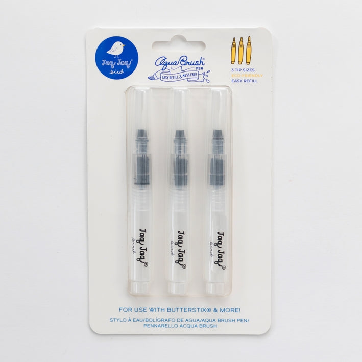 Grab N Go - Aqua Brush Pen 3 Pack