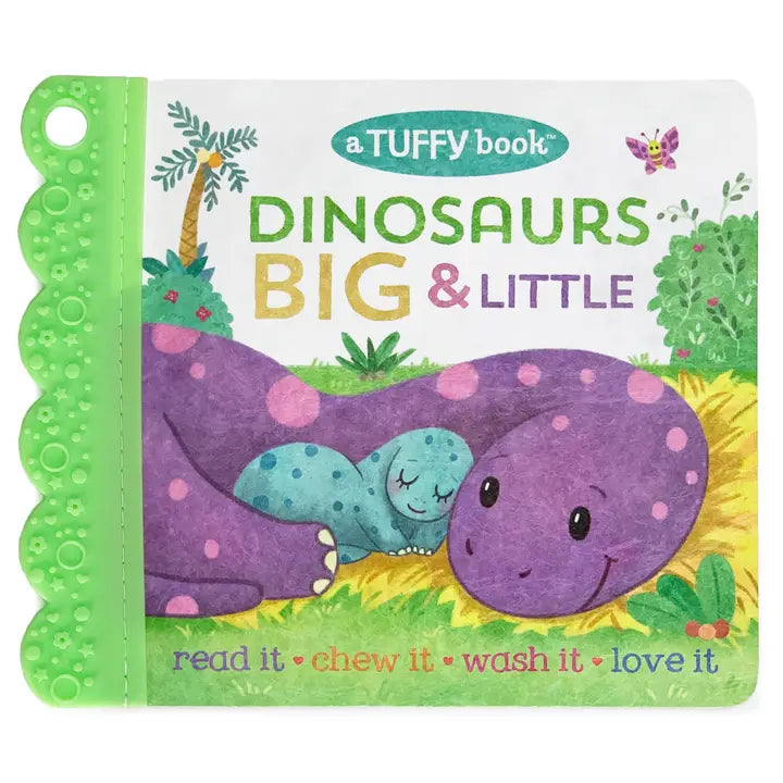 Cottage Door Press - Dinosaurs Big & Little (Tuffy Teether Indestructible Book)