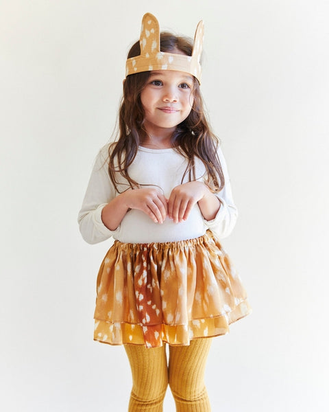 100% Silk Fawn Tutu - Dress-Up Play, Halloween Costume