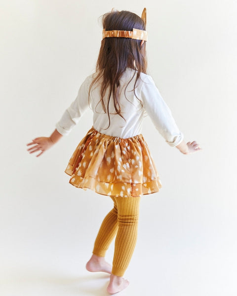 100% Silk Fawn Tutu - Dress-Up Play, Halloween Costume
