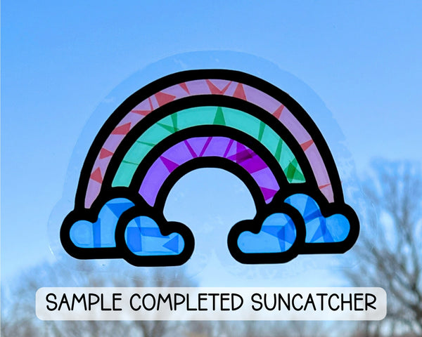 Calenlou Crafts - Suncatcher Window Cling Craft for Kids