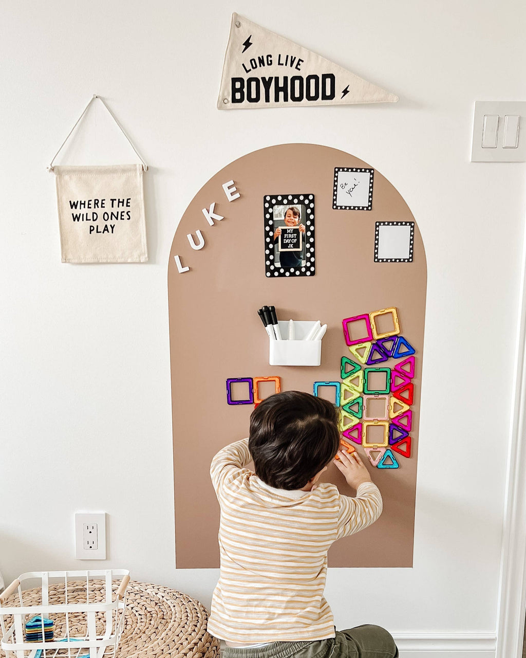 Cherrypick - Magic Playwall - ORIGINAL Arch Magnetic Wall Decal for Kids