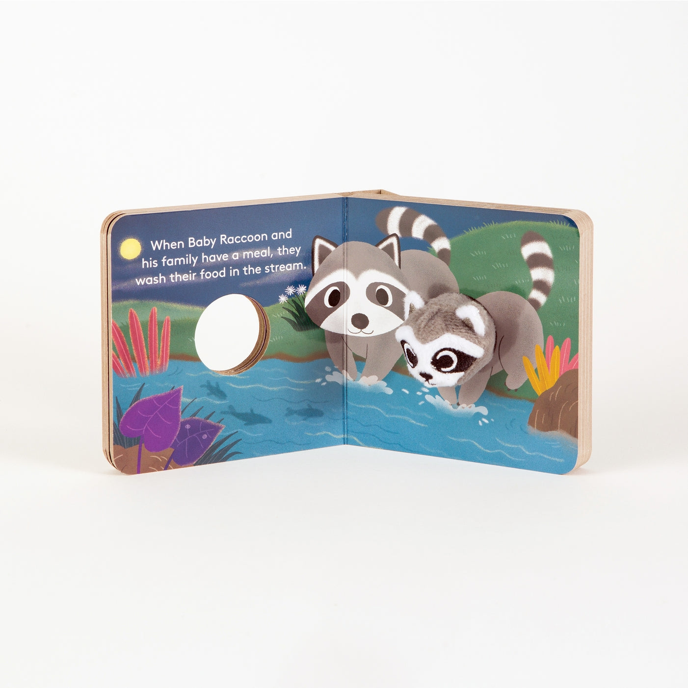 Chronicle Books - Baby Raccoon: Finger Puppet Book