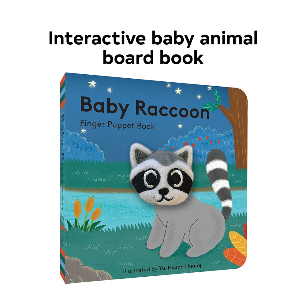 Chronicle Books - Baby Raccoon: Finger Puppet Book