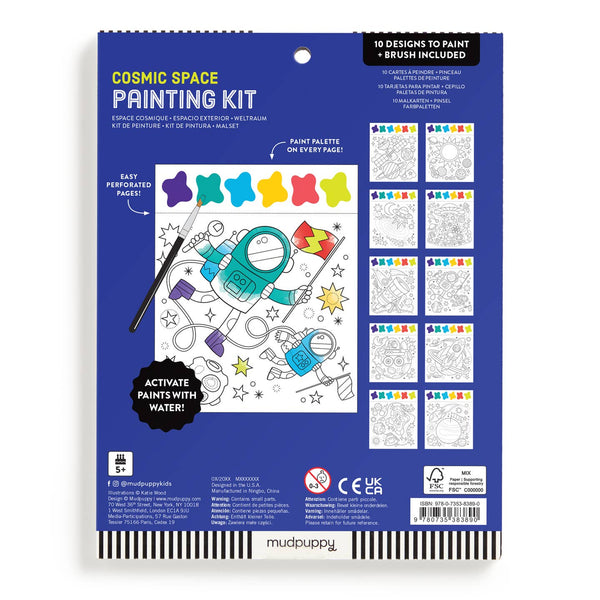 Mudpuppy - Cosmic Space Painting Kit