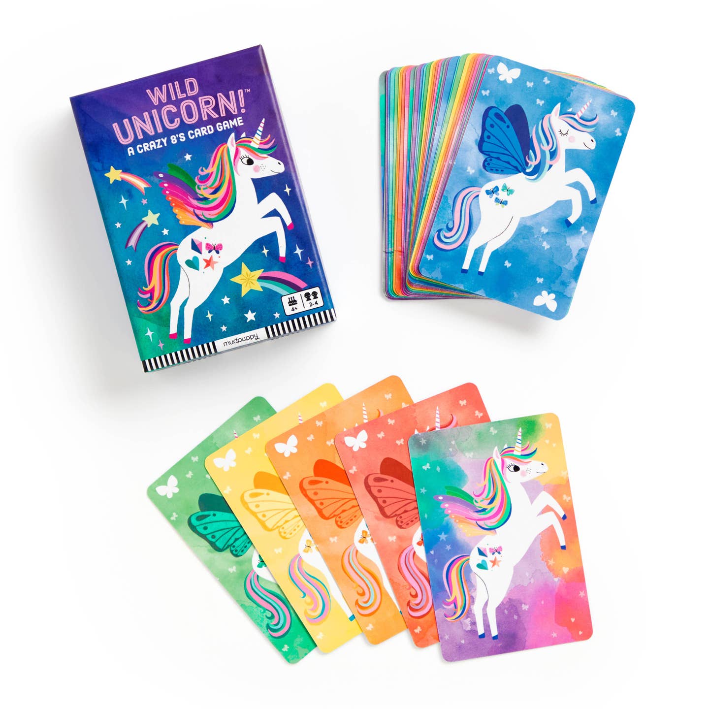 Chronicle Books - Mudpuppy - Wild Unicorn! Card Game