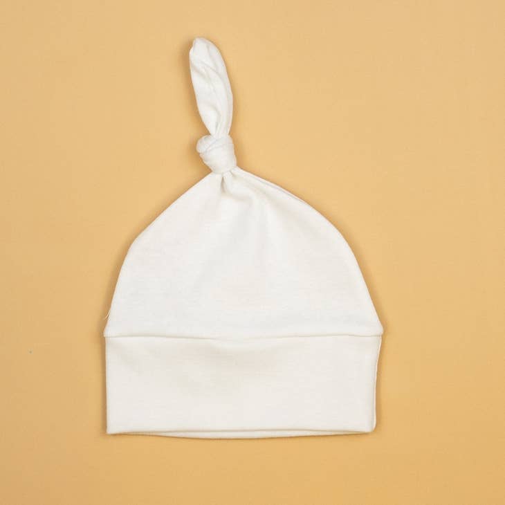 White Knot Hat