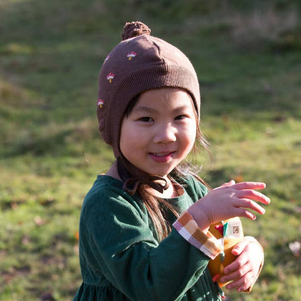 Toadstool Knitted Hat