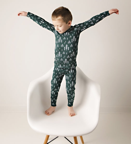 Toddler Bamboo Two-Piece Pajama Trees