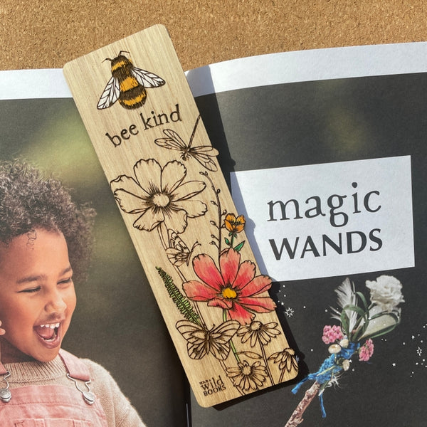 Your Wild Books - Wooden Bookmarks