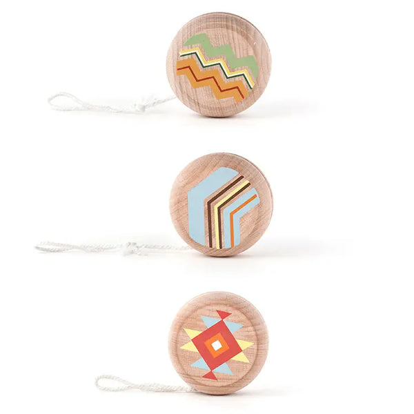 Kikkerland Design Inc - Wood Yoyo Assorted