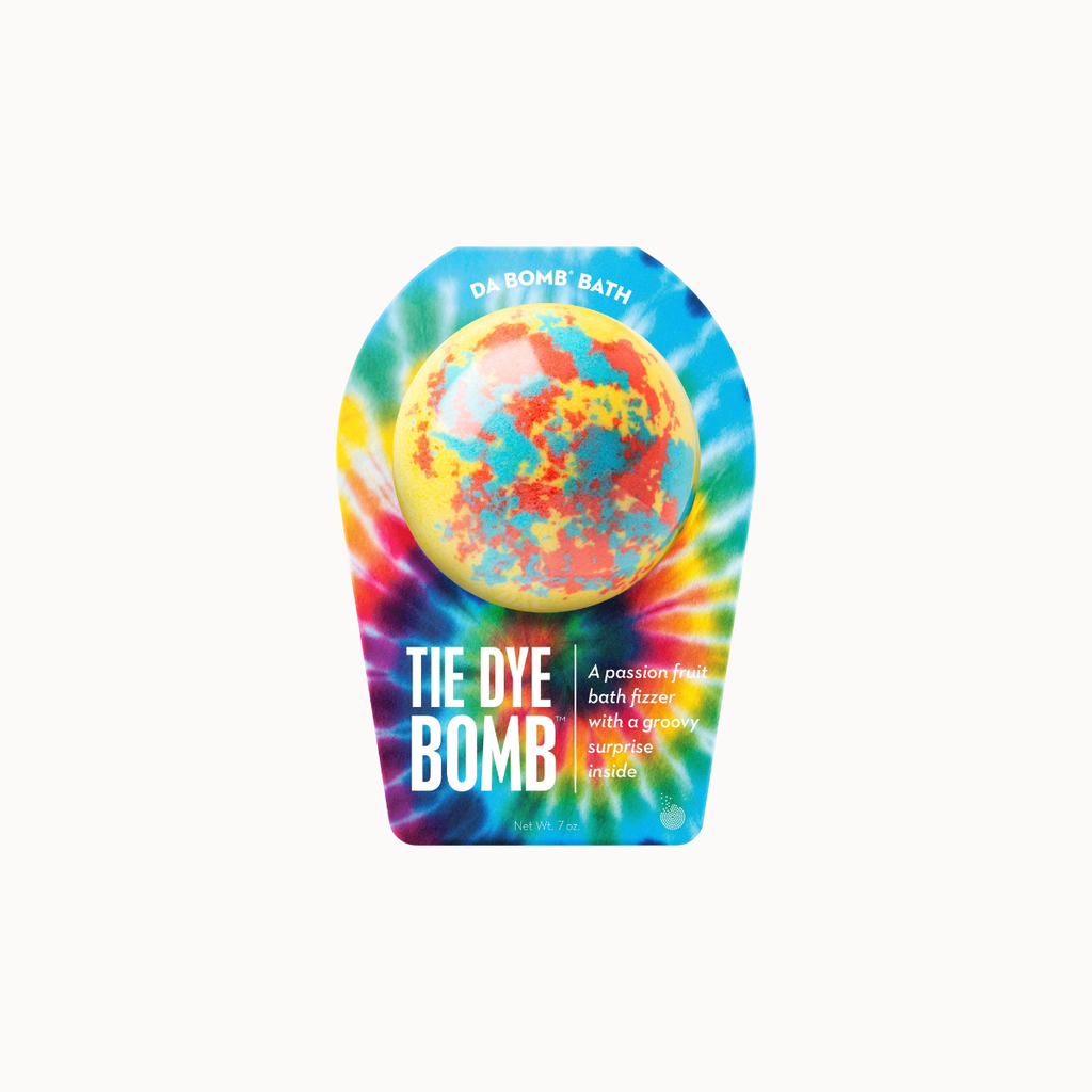 Da Bomb Bath Fizzers - Tie Dye Yellow Bomb™