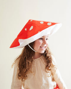 100% Mulberry Silk Kids Mushroom Hat