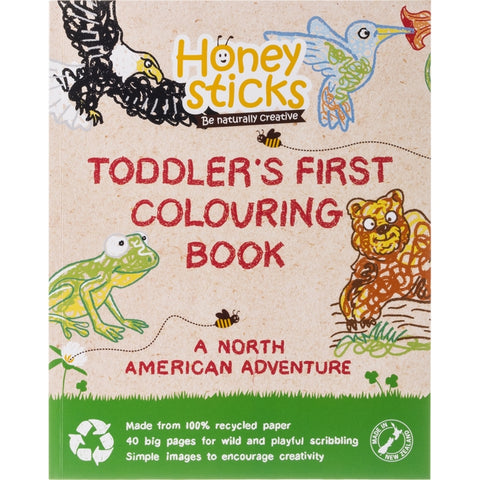 Honeysticks Coloring Book - North America
