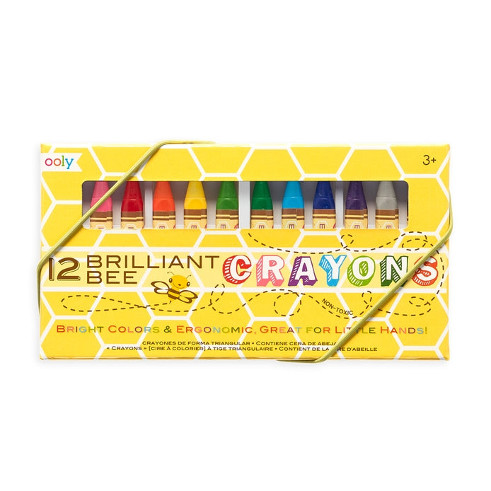 Brilliant Bee Crayons- Set of 12