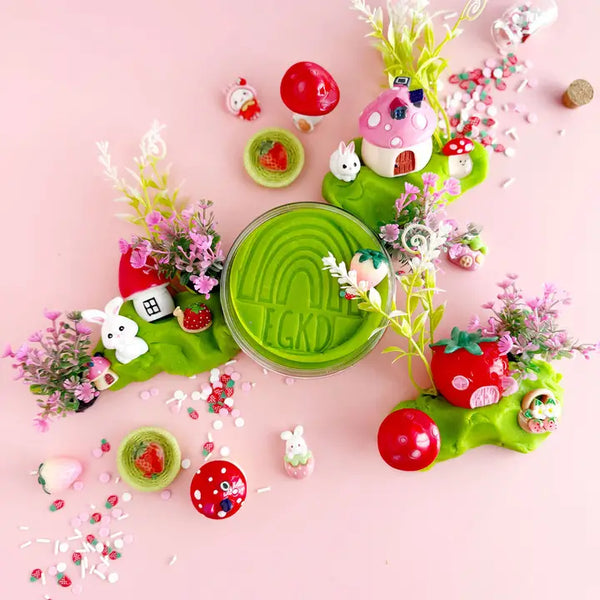 Earth Grown KidDoughs - Bunny Berry Village Kiddough Play Kit