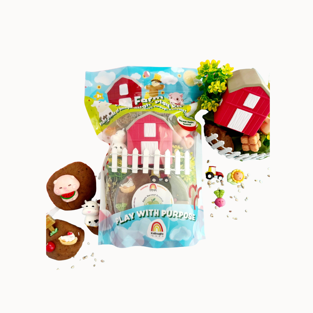 Earth Grown KidDoughs - Farm KidDough Play Kit
