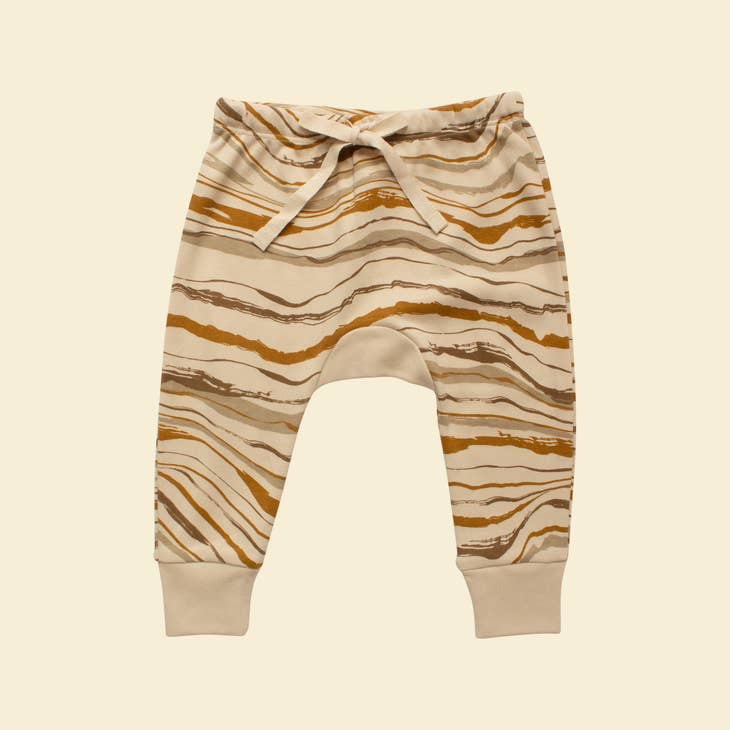 Organic Baby & Toddler Pants - Wave
