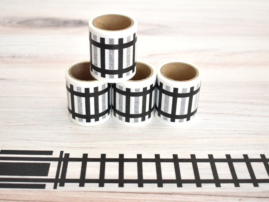 Road and Track Tape - Train Tracks