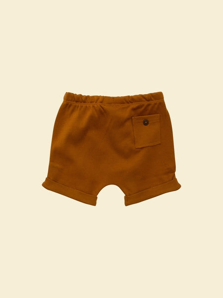 Ziwi Baby - Organic Baby & Toddler Shorts - Ochre