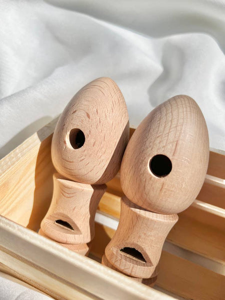 Handmade Wooden Bird Whistle toy musical Instrument for kid