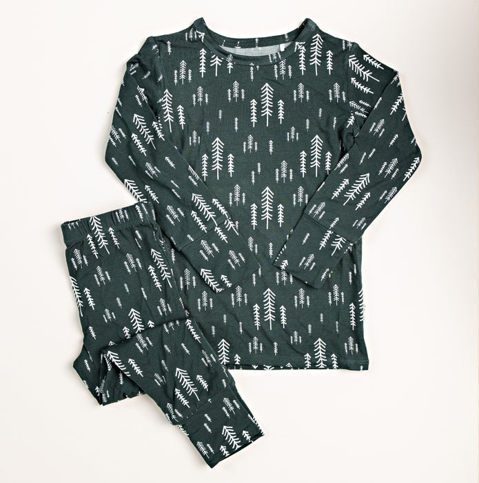 Toddler Bamboo Two-Piece Pajama Trees