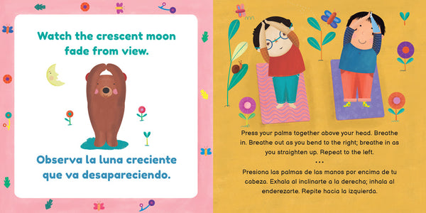 Niños yoga: Brave Bear / Oso valiente Board Book
