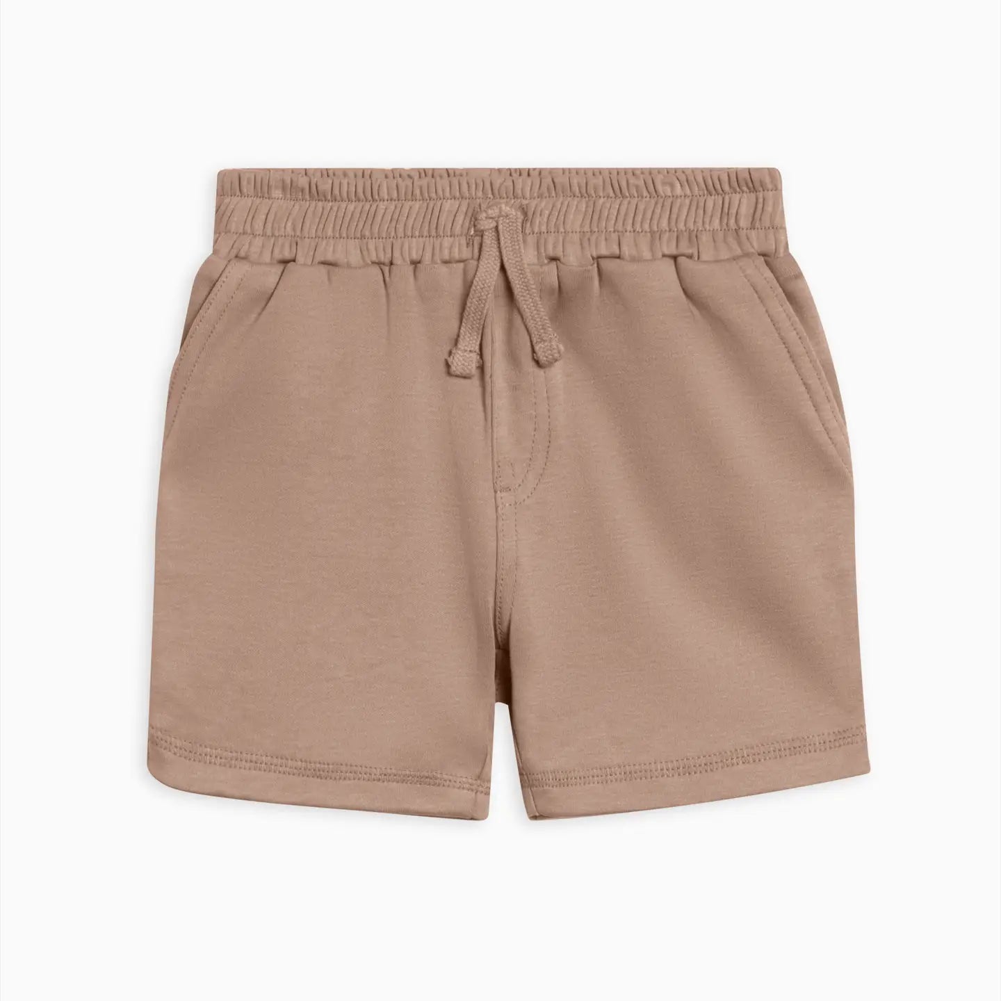 Colored Organics - Organic Baby and Kids Dane Short - Truffle