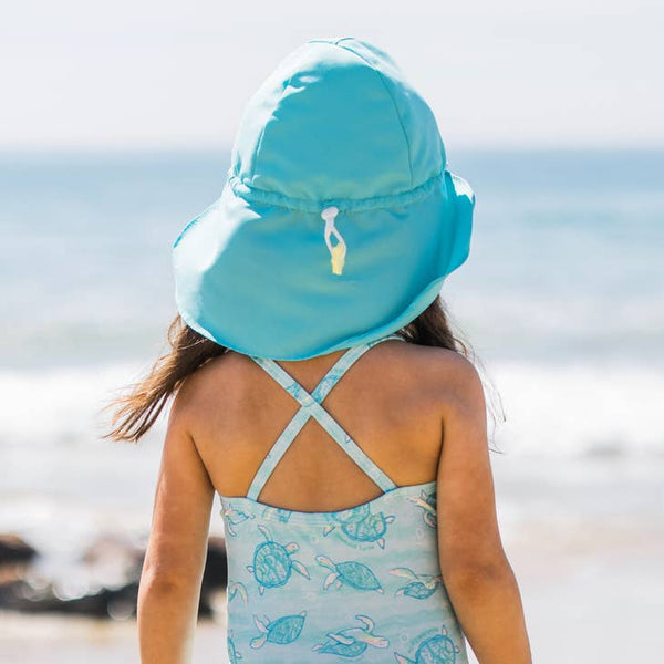 UPF50+ Eco Flap Hat - Sand