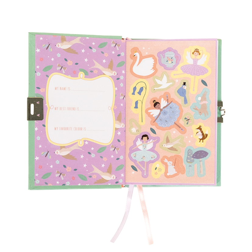 Children's activity book with colorful illustrations on a white background