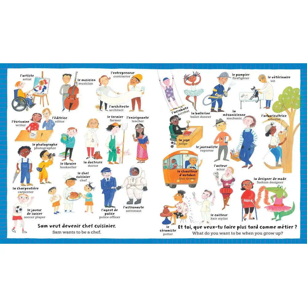 Barefoot Books -My Big Barefoot Book of French and English Words
