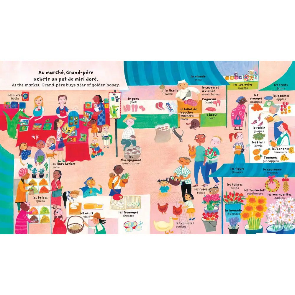 Barefoot Books -My Big Barefoot Book of French and English Words