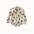 H&M - Dinosaur Button-Up Shirt - 3T