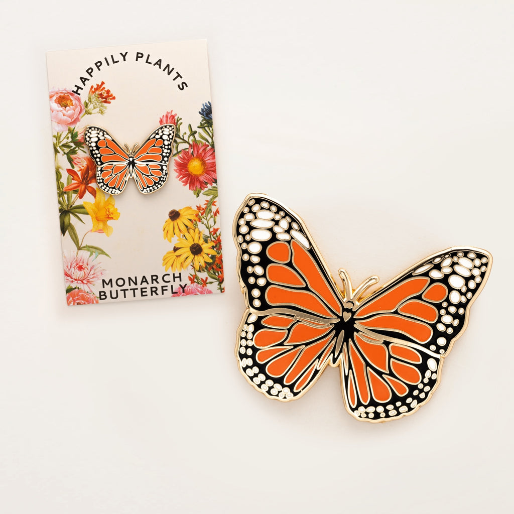 Happily Plants - Monarch Butterfly Pin
