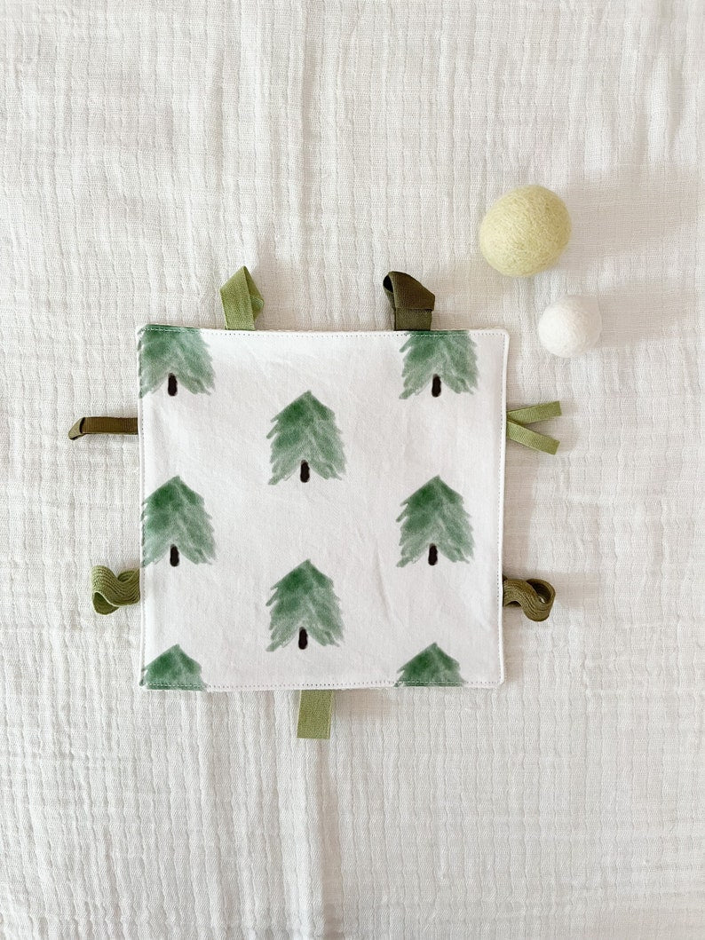 Organic Trees Baby Ring Lovey