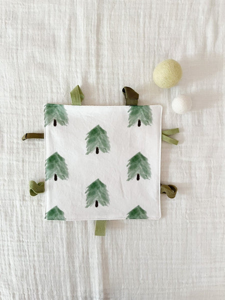 Organic Trees Baby Ring Lovey