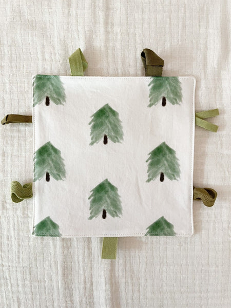 Organic Trees Baby Ring Lovey
