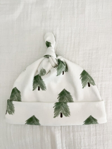 Organic Trees Baby Knotted Hat