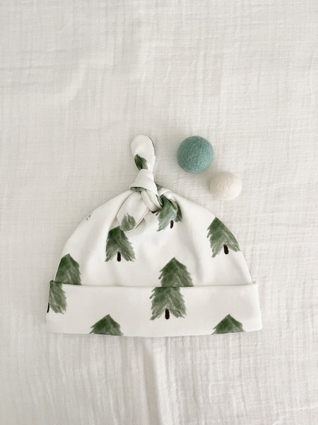 Organic Trees Baby Knotted Hat