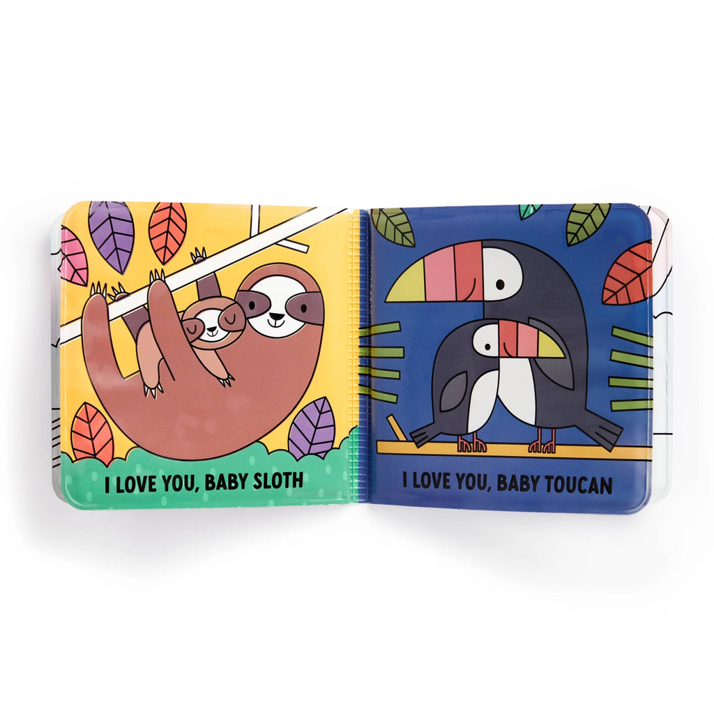 Mudpuppy - I Love You, Baby Color Magic Bath Book