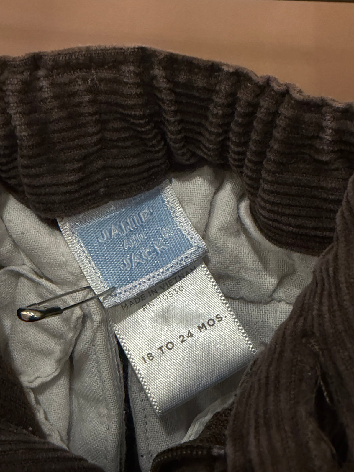 Janie and Jack - Corduroy Pants - 18-24 months