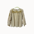 LALi - Plaid Embroidered Shirt - 5Y