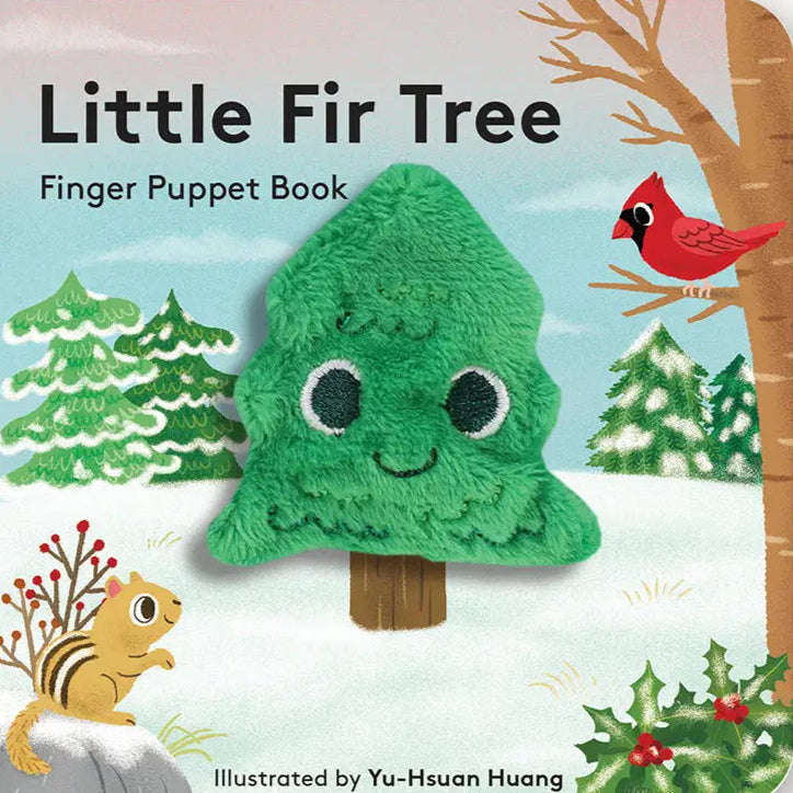 Chronicle Books- Little Fir Tree - Finger Puppet Book