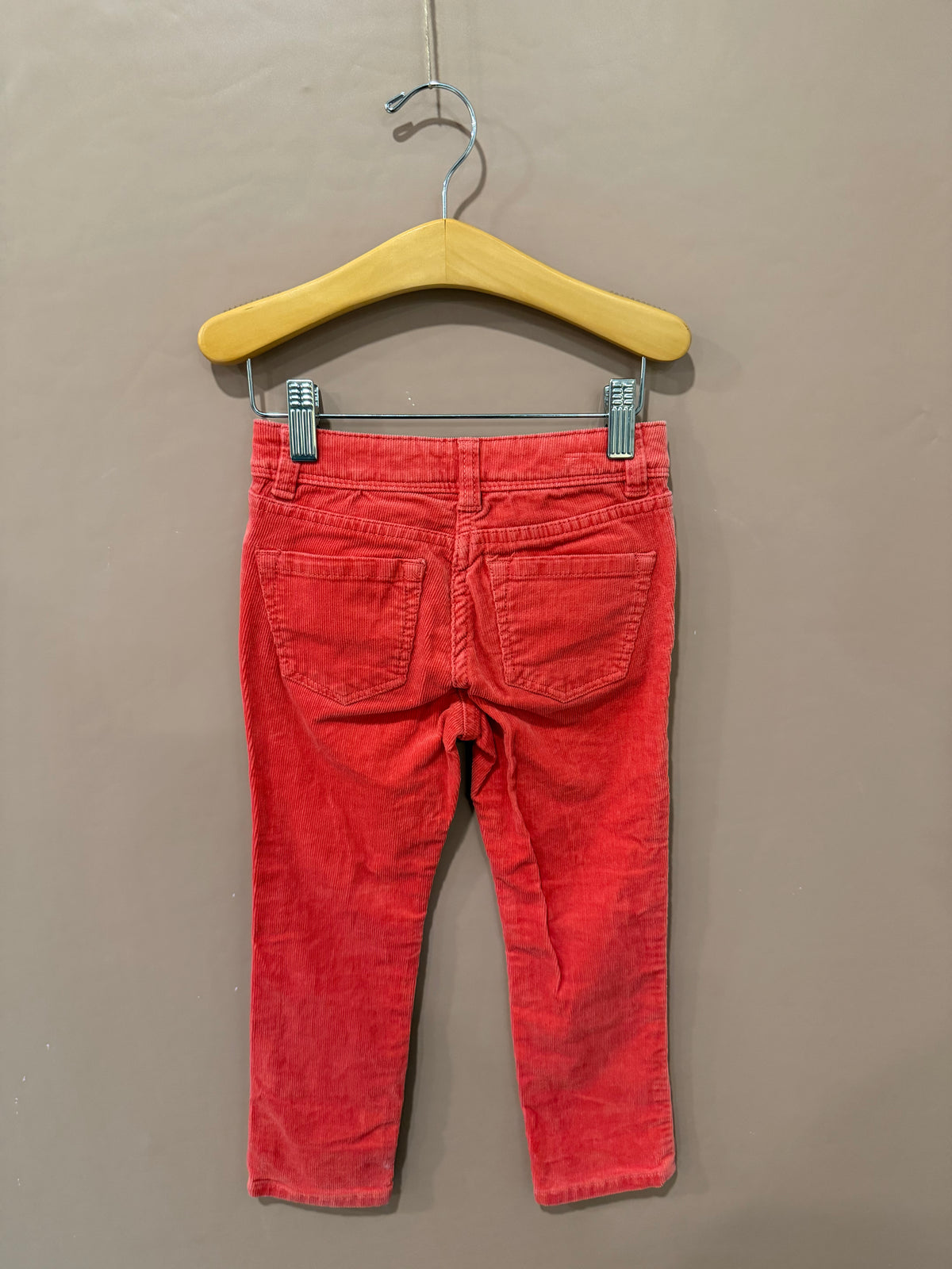 Mini Boden - Coral Corduroy Pants - 5Y